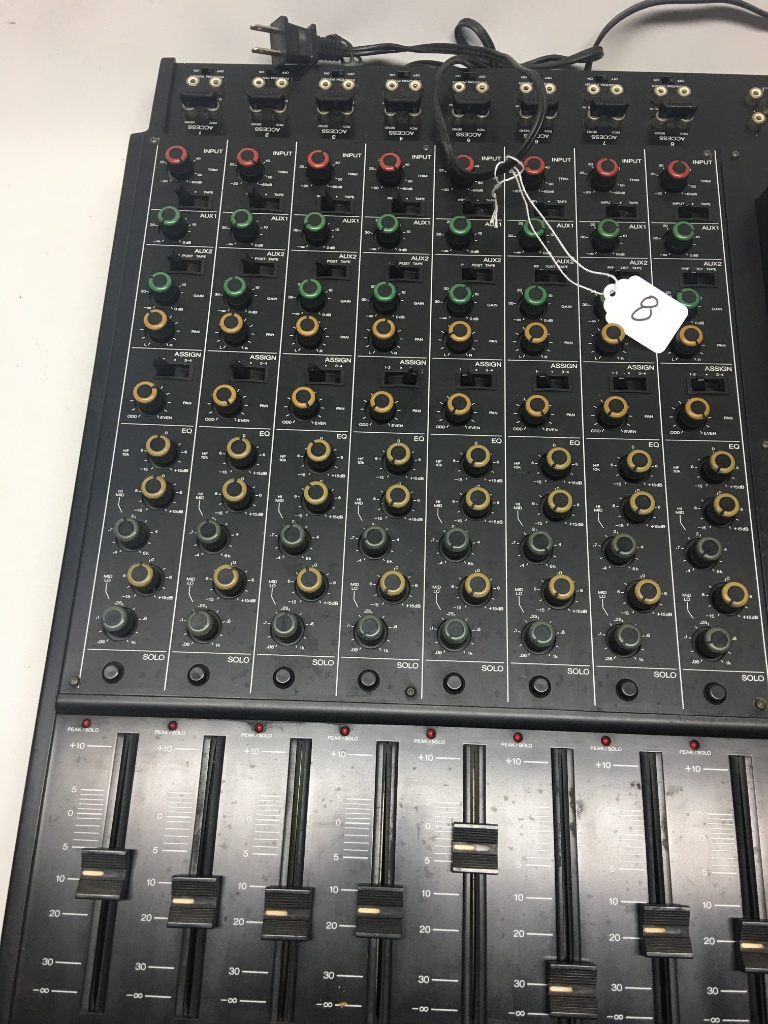 Fostex Model 450, 8 Channel Mixing Board | Computers & Electronics Electronics Audio Equipment Speakers | Online Auctions |