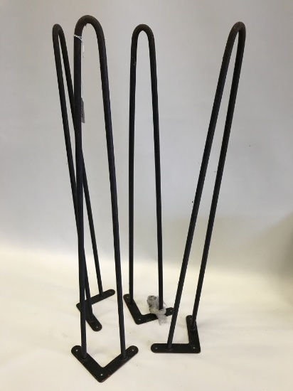 Set of 4 Vintage Hairpin Legs, Approx. 28" Tall