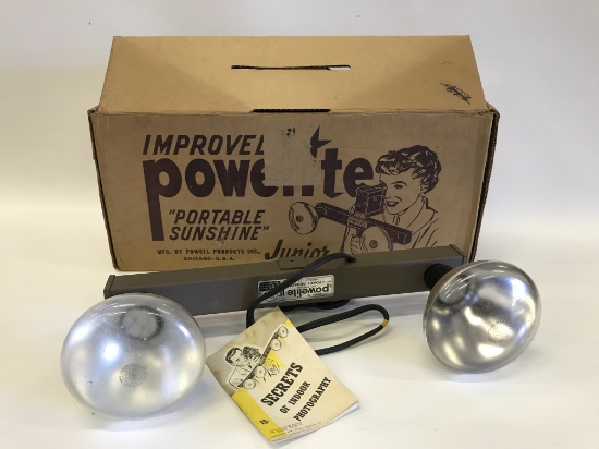 Improved Powelite "Portable Sunshine" in Original Box