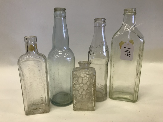 5 Antique and Vintage Bottles