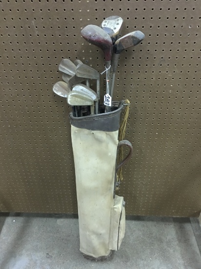 Vintage Golf Clubs & Bag-Mixed sets