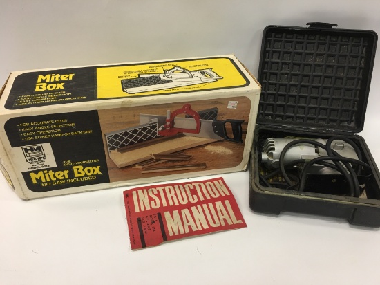 Tool Lot: Skill Jig Saw & Hempe Miter Box