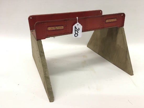 Vintage Marx "Illinois Central" Train Tressel
