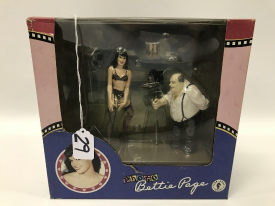 Betty Paige Resin Doll W/Box-2001
