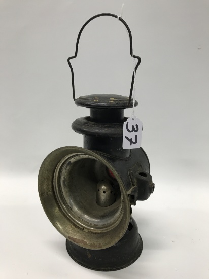 Antique Dietz "Octo Driving Lamp"