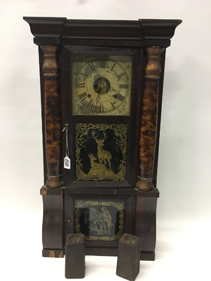 Antique Seth Thomas 8 Day Column Clock