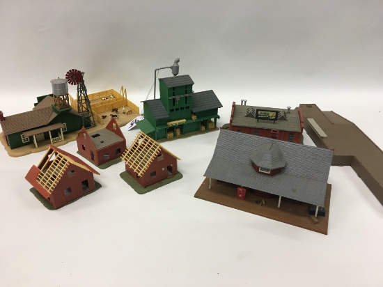 Plastic Buildings For Train Set