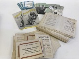 Group of Old, New Misc. Camera Advertiser Pamphlets