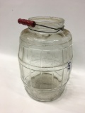 Vintage Pickle Jar-Chip On Rim