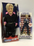 2007 Era Hillary Clinton Doll & Nutcracker W/Boxes
