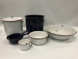 Selection Of Vintage Graniteware!