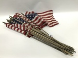 (25) Older American Flags