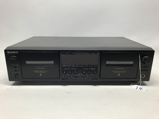 Sony Dual Stereo Cassette Deck, TC-WE-675