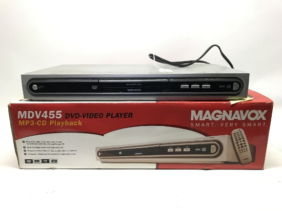 Magnavox MDV455 DVD-Video Player Taken out of use working