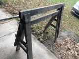 Wooden Sawhorses