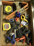 Variety Of Spring Clamps & tape Measures