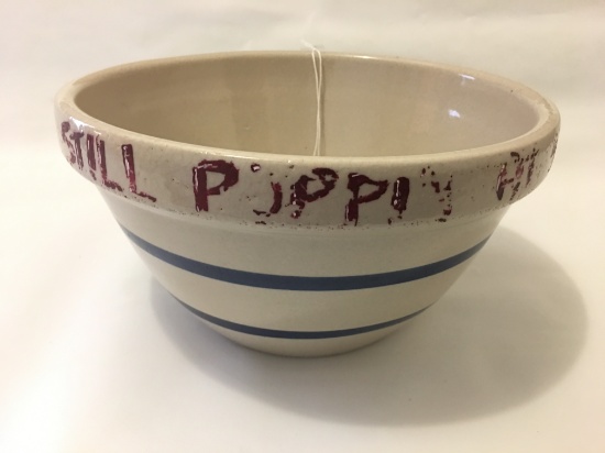 Stoneware 3 Qt. Roseville, Ohio Mixing Bowl