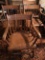 Set Of (4) Vintage Wooden Chairs By Brower Furniture