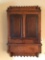 Early Primitive 1-Door Hanging Cabinet