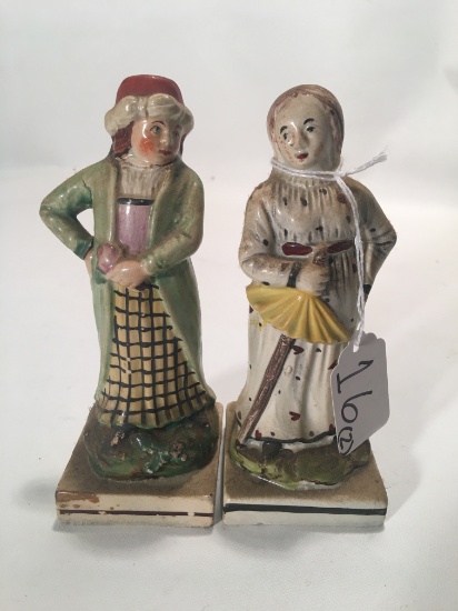 (2) English Figurines