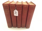 Set of 5 Kipling Books, Copyright 1913