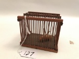 Wooden Cricked in Wooden Cage, Made in Japan