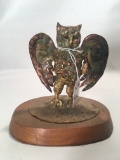 Brass Owl By Creative Metals, Corryton, Tenn.