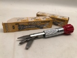 Two Old/New Stock Shelton Versatool Screwdrivers in Original Boxes