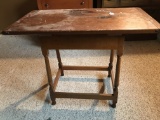 Pine 4-Leg Table/Stand