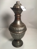 Vintage Embossed Middle Eastern Lidded Container