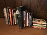 Group of Books and Small Stack of Books