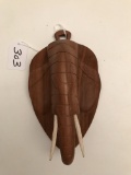 hand Carved Wood Elephant, 7