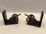 Pair of Cannon Bookends, 7