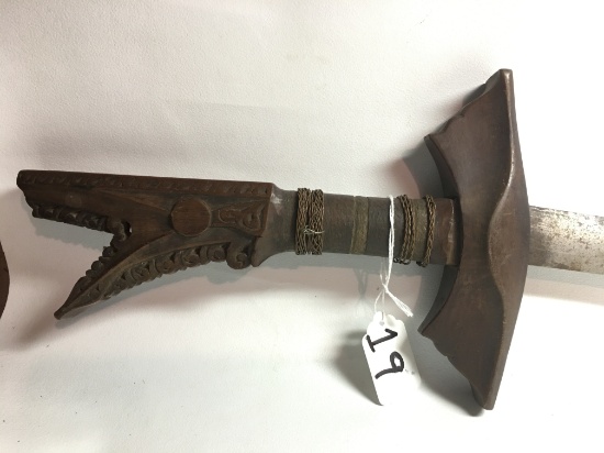 Vintage Wood Handled Sword