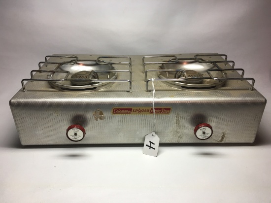 Vintage Coleman Double Burner Picnic Stove