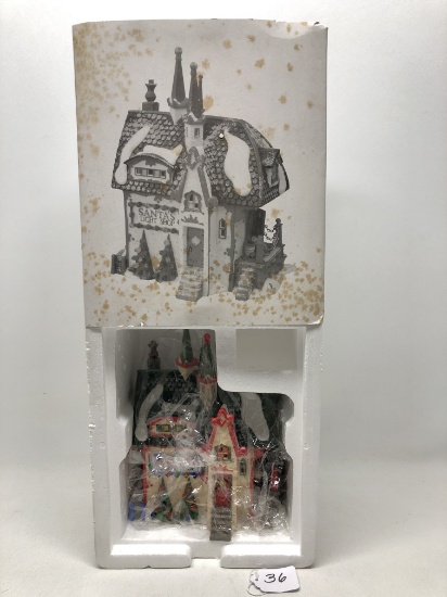 Department 56 North Pole Series "Santa's Light Shop"