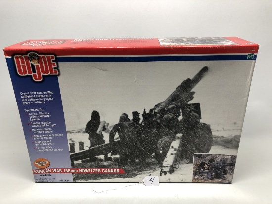 G.I. Joe Unopened Toy: Korean War 155mm Howitzer Cannon