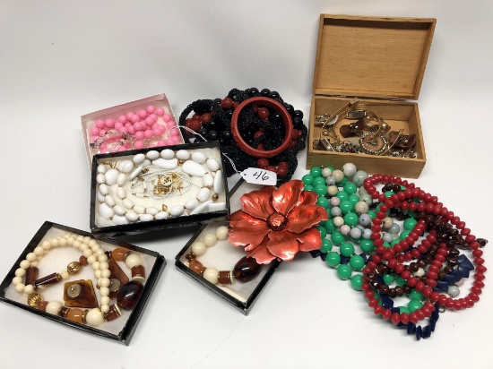 Group Of Costume Jewelry As Shown