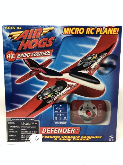 Unopened Micro Radio Controlled "Defender" Airplane