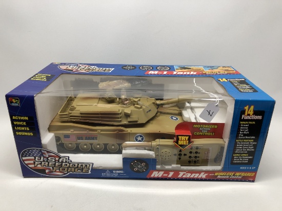 Unopened USA Freedom Force M-1 Tank W/Wireless Remote