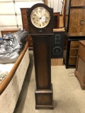 English Oak-Cased Cottage Clock