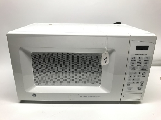 GE Turntable Microwave Oven, Model JES738WJ02