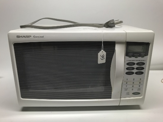 Sharp Carousel Microwave, Model R-209FW