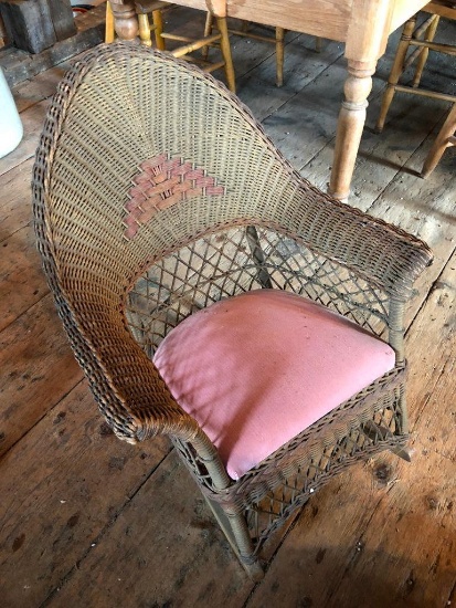 Antique child's rocking chair