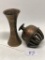 Vintage Brass Bell & Mini Vase