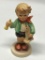 Goebel, Hummel Boy with Horse and Horn, Three and a Half Inches Tall
