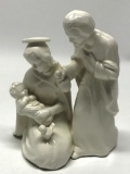 Goebel, Hummel, Jesus Mary and Joseph, White Glase, Five and Half Inches Tall