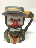 Emmett Kelly Musical Stein, Approx. Six Inches Tall