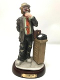 Emmett Kelly, Figurine, Approx. Nine Inches Tall and Comes with Stand
