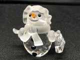 Swarovski Snow Woman, Approx. Two and a Half Inches Tall